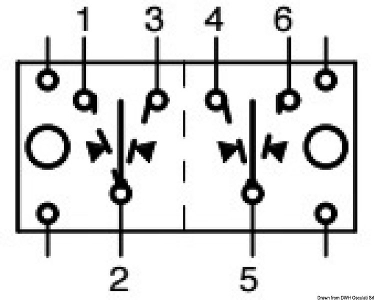 Interruttore CARLING SWITCH Contura con bascula