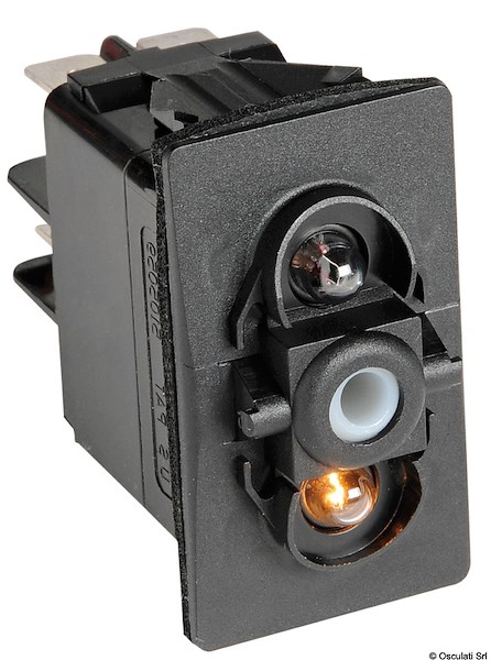 Interruttore a bascula impermeabili IP56 Marina R II doppio LED