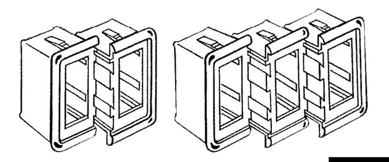 Cornice per interruttori CARLING SWITCH