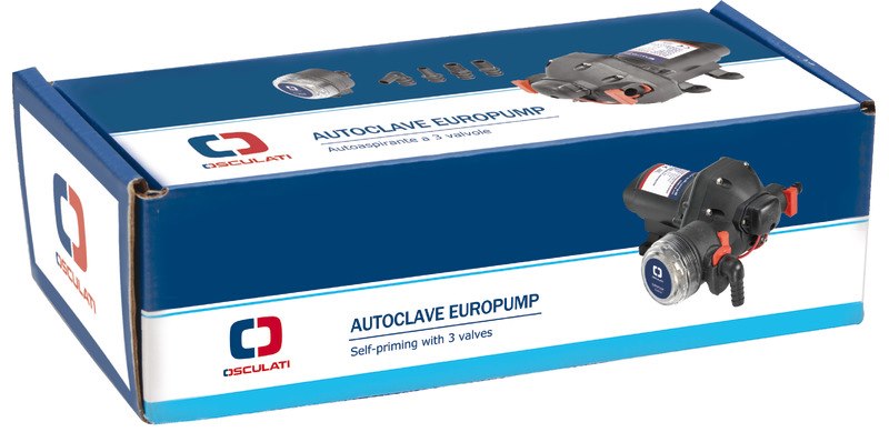 Autoclave Europump autoaspirante a 3 valvole