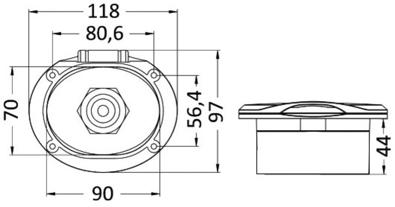 Entrata acqua dolce Elissa Deluxe 