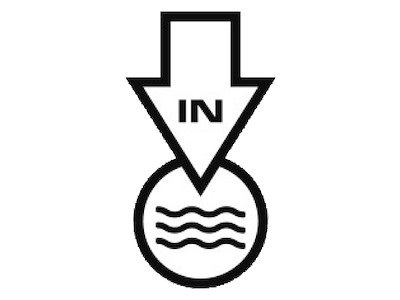 Entrata d'acqua dolce Heavy Duty New Edge ad incasso