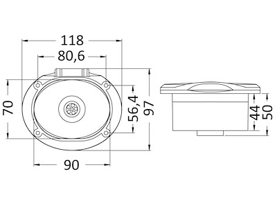 Presa d'acqua ad innesto rapido Elissa  