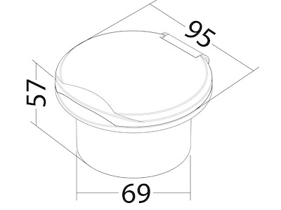 Presa d'acqua ad innesto rapido Classic EVO per lavaggio ponte