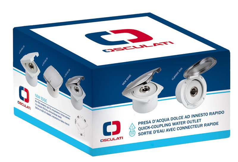 Presa d'acqua ad innesto rapido New Edge per lavaggio ponte