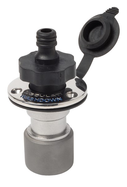 Attacco a baionetta a filo per lavaggio ponte