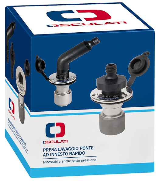 Attacco a baionetta a filo per lavaggio ponte