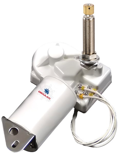 Motore serie 20 W per bracci e spazzole max 550 mm alberino alettata millerighe