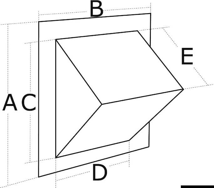 Vano ad incasso per tappo rifornimento