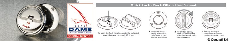 Tappo imbarco Quick Lock