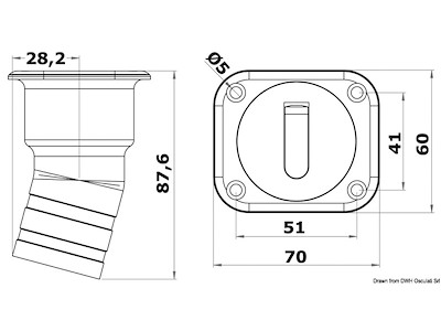 Tappo imbarco Square