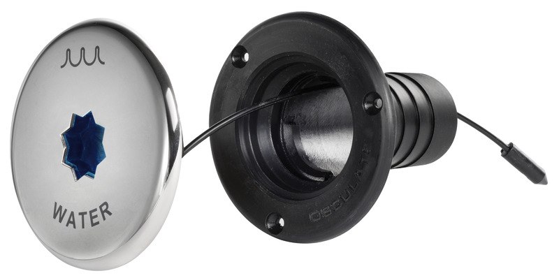 Tappi imbarco Clever in composito + inox