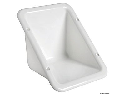 Vano ad incasso in plastica per alloggiamento tappo di rifornimento