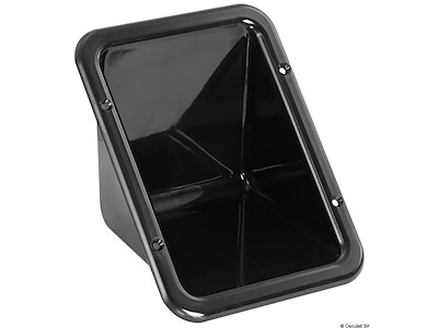 Vano ad incasso in plastica per alloggiamento tappo di rifornimento