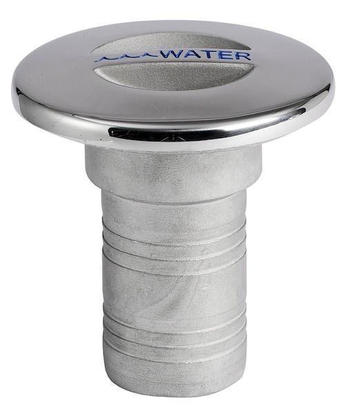 Tappo imbarco in acciaio inox AISI 316 microfuso e lucidato a specchio