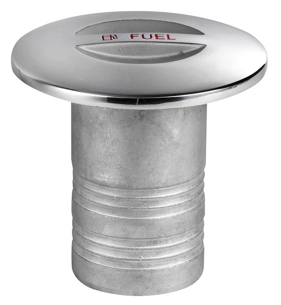 Tappo imbarco in acciaio inox AISI 316 microfuso e lucidato a specchio