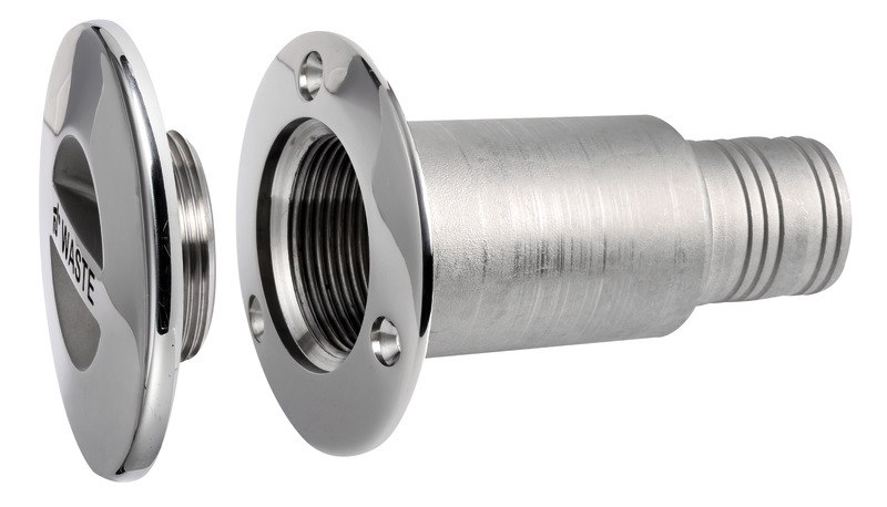 Tappo imbarco in acciaio inox AISI 316 microfuso e lucidato a specchio