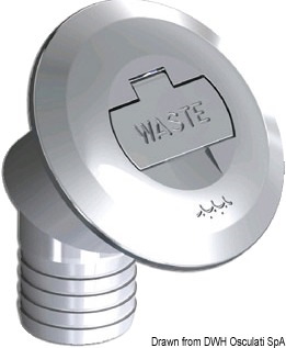 Adattatore per rendere ISO8840 i tappi imbarco waste
