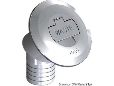 Adattatore per rendere ISO8840 i tappi imbarco waste