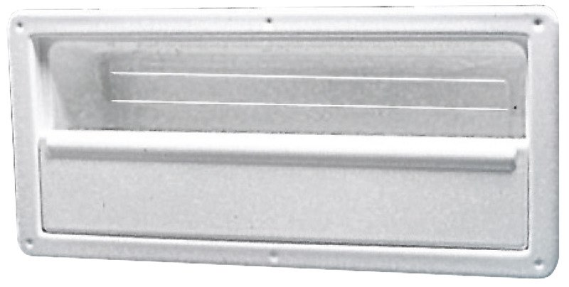 Tasca laterale porta-oggetti in ABS bianco