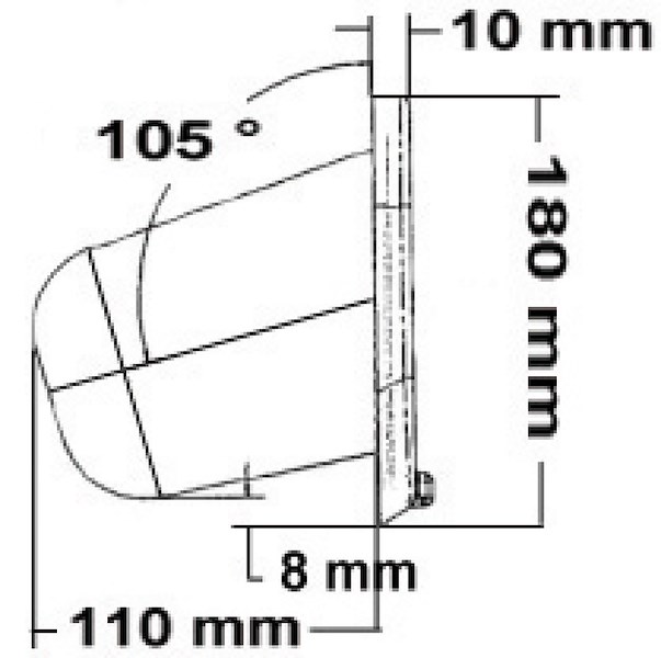 Vano portaoggetti con serratura 