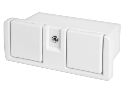 Vano portaoggetti con portabicchieri 