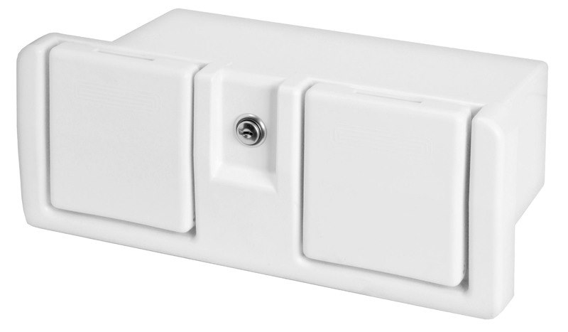 Vano portaoggetti con portabicchieri 