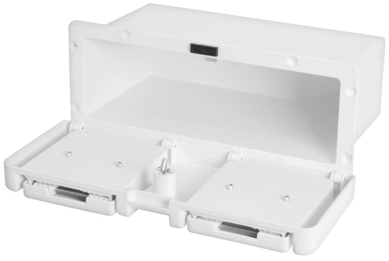 Vano portaoggetti con portabicchieri 