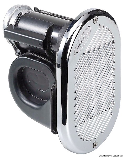 Tromba elettropneumatica HURRICANE con compressore inglobato nella tromba e mascherina