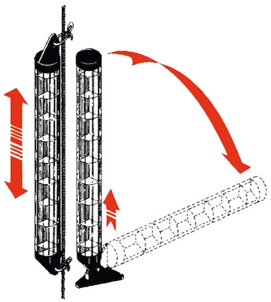 Riflettore radar Supercompact