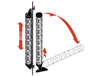 Riflettore radar Supercompact