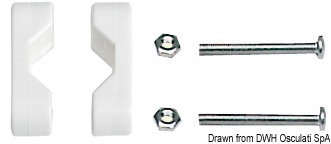 Morsetto nylon 22-25 mm 