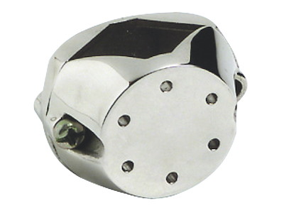 Morsetto in acciaio inox AISI 316 lucidato a specchio