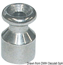 Funghetto ferma-telone in acciaio inox AISI 316