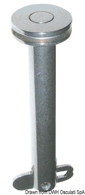Spina con linguetta di fermo