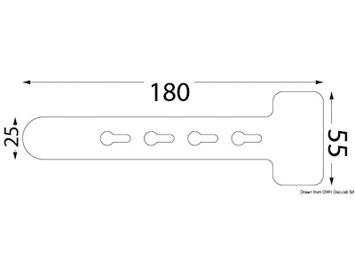 Tenditelone regolabile in plastica morbida 