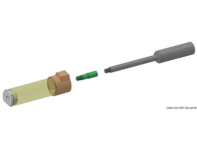 Dispositivo automatico di sicurezza per molle a gas