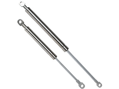 Molla a gas in acciaio inox occhio - occhio