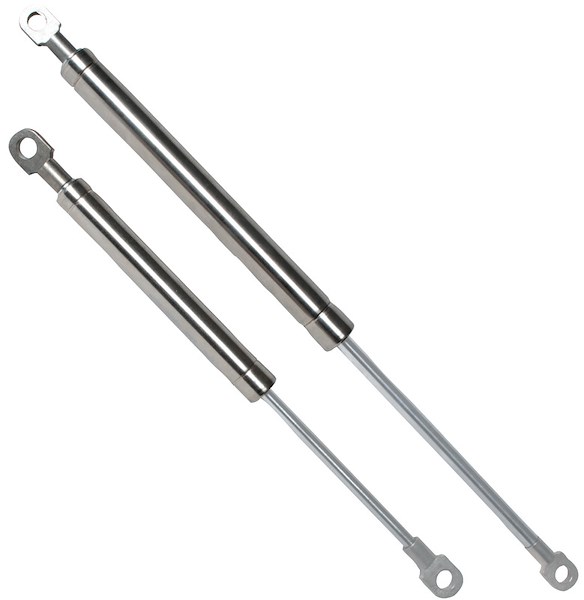 Molla a gas in acciaio inox occhio - occhio