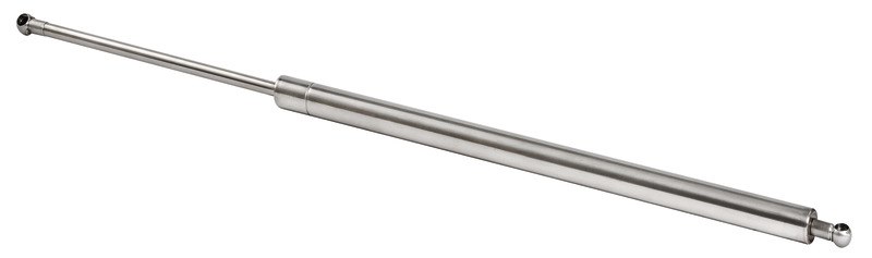 Molla a gas in acciaio inox con testa a sfera