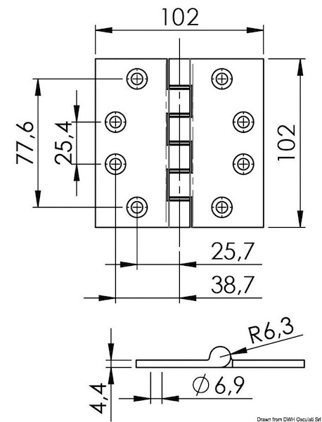 Cerniera in microfusione