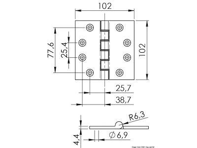 Cerniera in microfusione