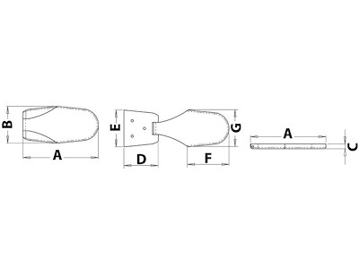 Cerniera per portelli
