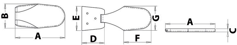 Cerniera per portelli