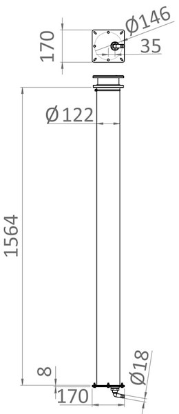 Gruetta telescopica a scomparsa