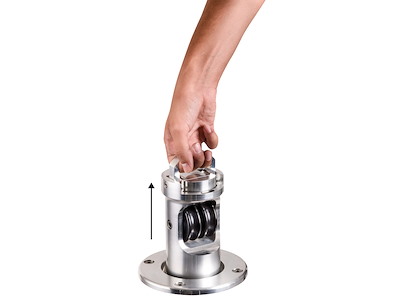 Gruetta telescopica a scomparsa