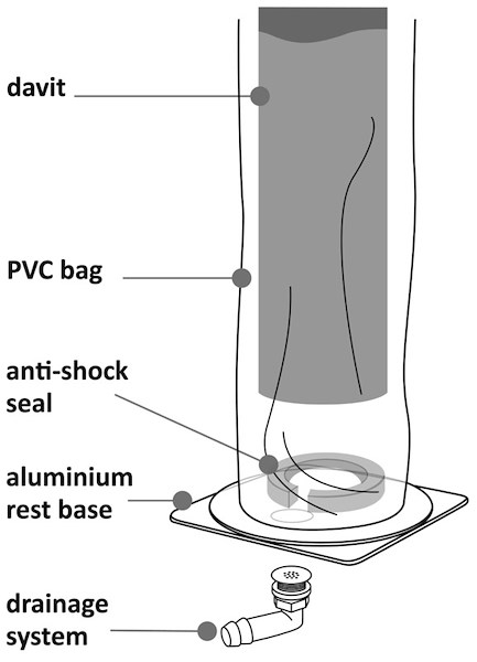 Gruetta telescopica a scomparsa
