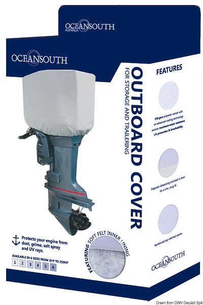 Coprimotore fuoribordo OCEANSOUTH 2/4 tempi Top Quality - Testa motore