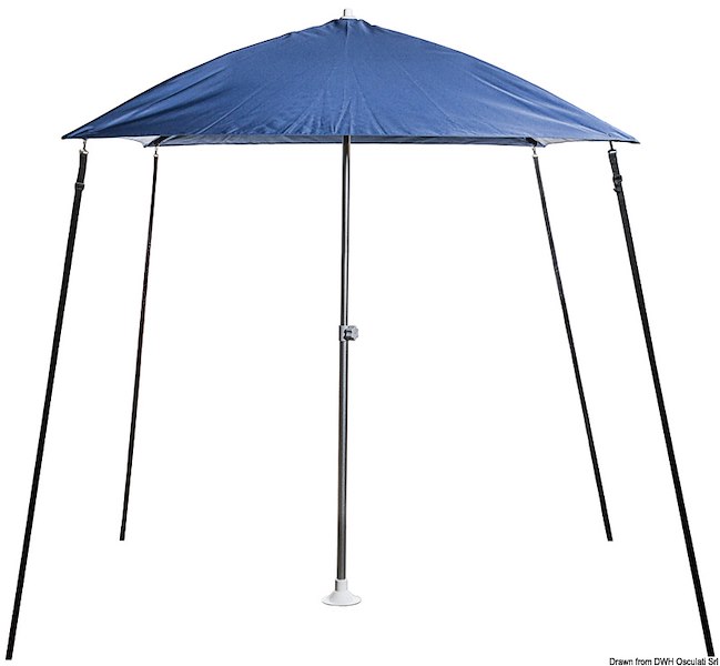 Ombrellone Parasol pieghevole per barca