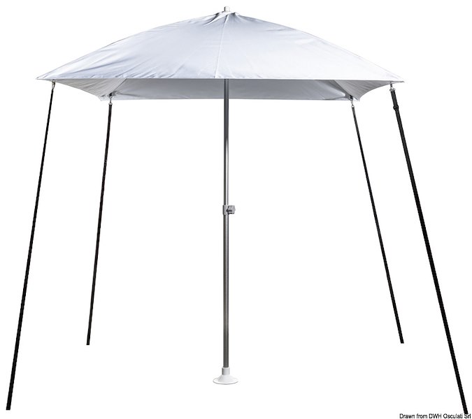 Ombrellone Parasol pieghevole per barca